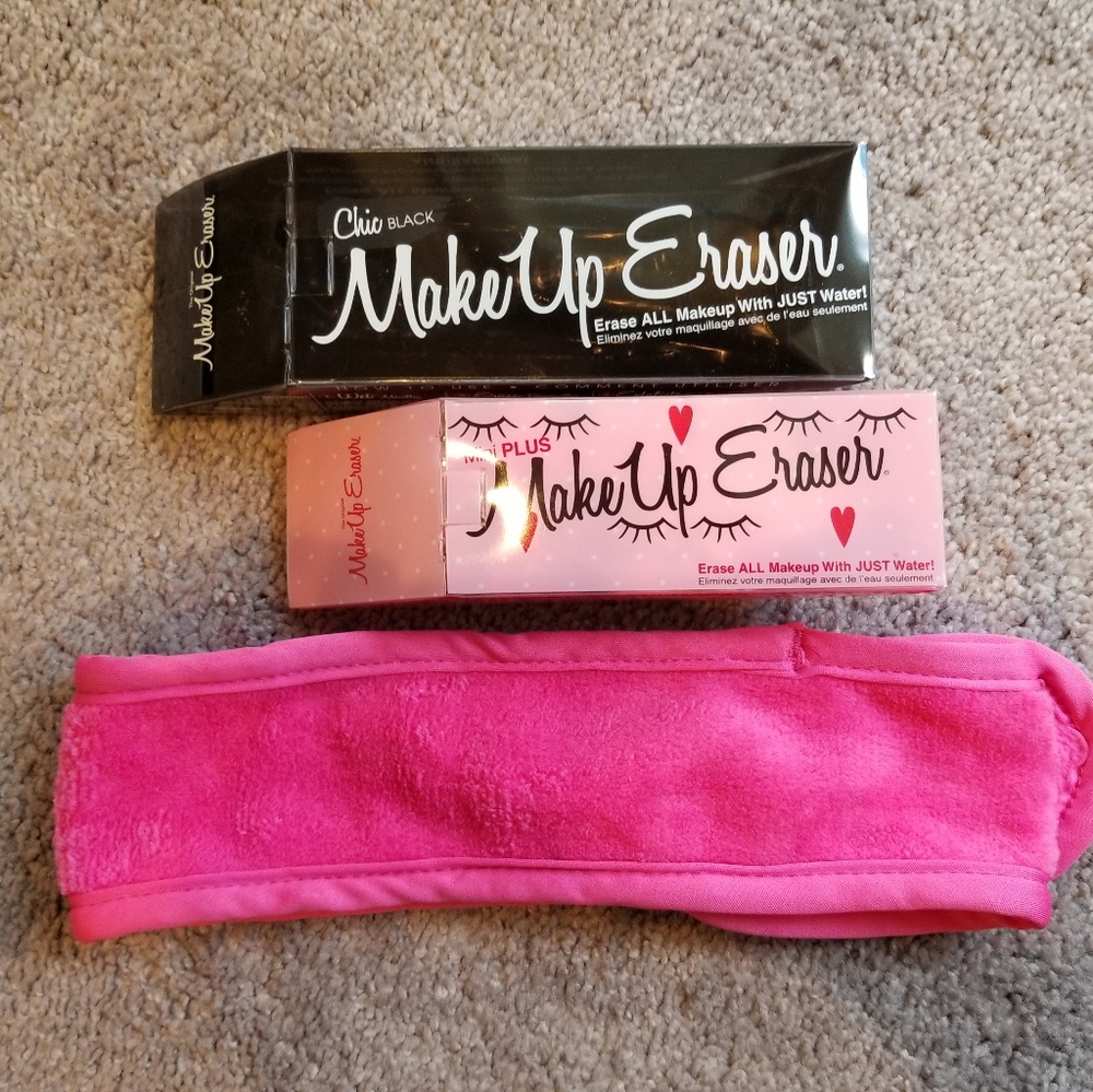 Makeup Eraser with headband set